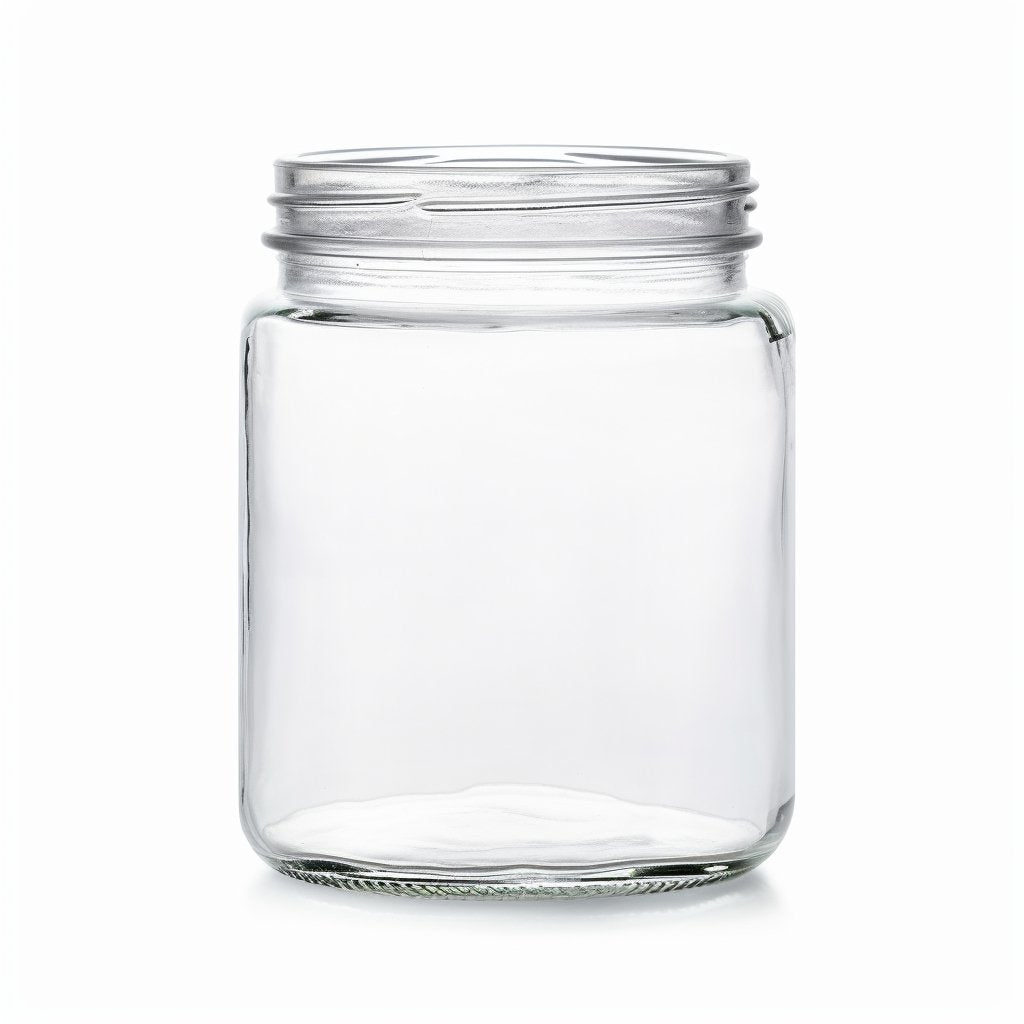 5ml Child Resistant Glass Jar with Black Lids - Oil Slick