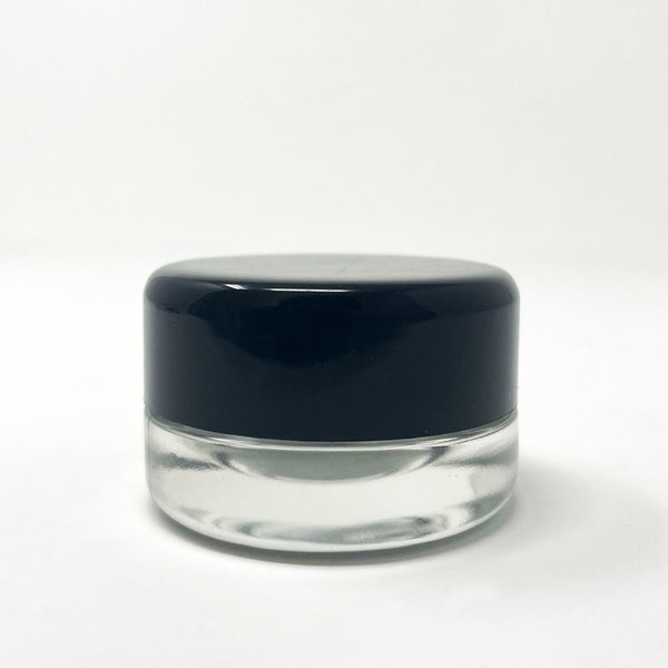 5oz Glass Jar with Black CR Lid - Oil Slick