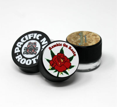 Custom stickers for lids - Oil Slick