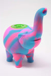 Elephant Bubbler - Oil Slick