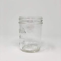 5oz Glass Jar with Black CR Lid - Oil Slick