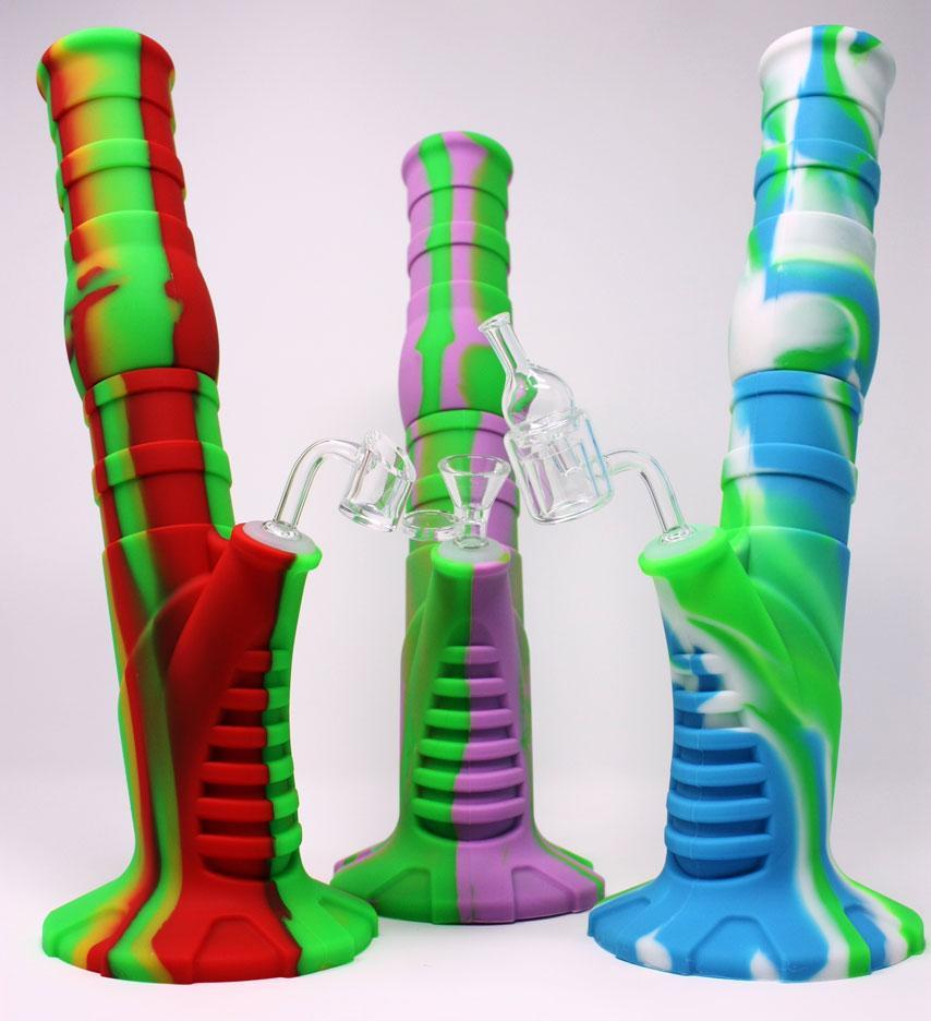 Silicone Bongs | Silicone Pipes | Silicone Dab Rings & Bubblers - Oil Slick