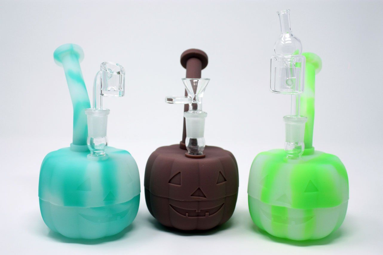 Silicone Glass Dab Bubbler — Badass Glass